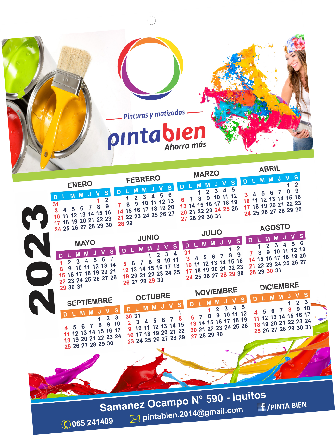 ALMANAQUES Y CALENDARIOS
