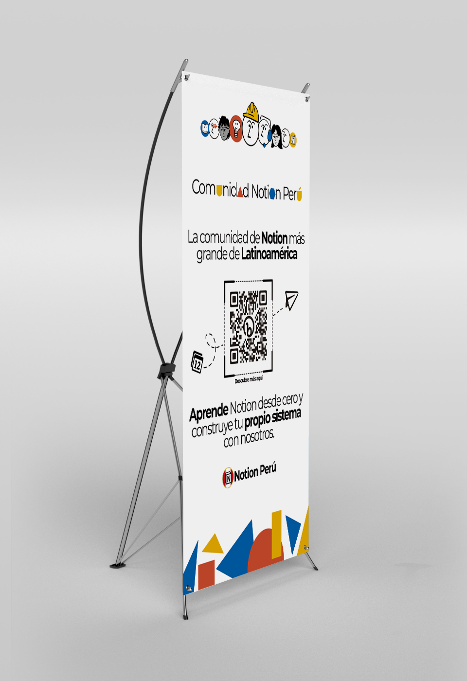 PARANTE PUBLICITARIO TIPO X (ARAÑA)