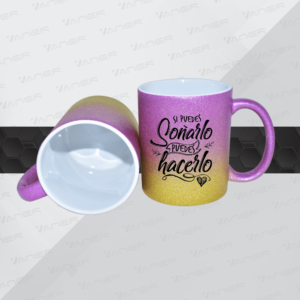 TAZA GLITTER
